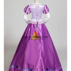 Cosrea Rapunzel Classic Floral Brocade Cosplay Costume Disney Inspired