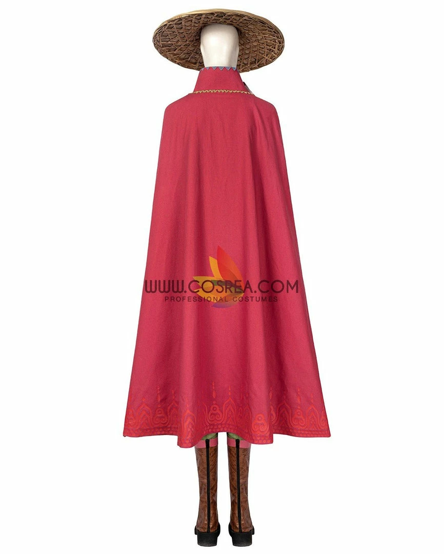 Cosrea Raya And The Last Dragon Linen Version Cosplay Costume