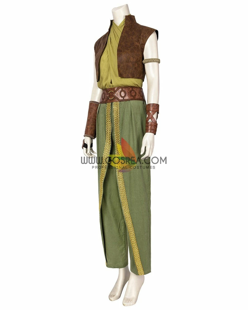 Cosrea Raya And The Last Dragon Linen Version Cosplay Costume
