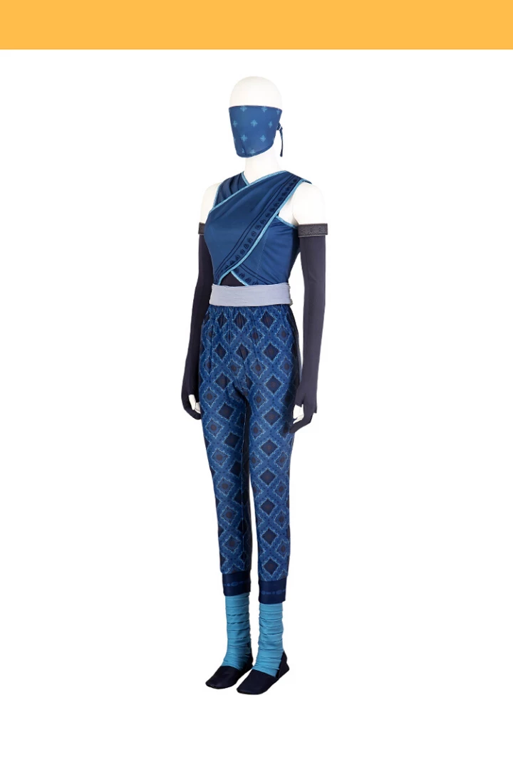 Cosrea Raya And The Last Dragon Young Raya Cosplay Costume