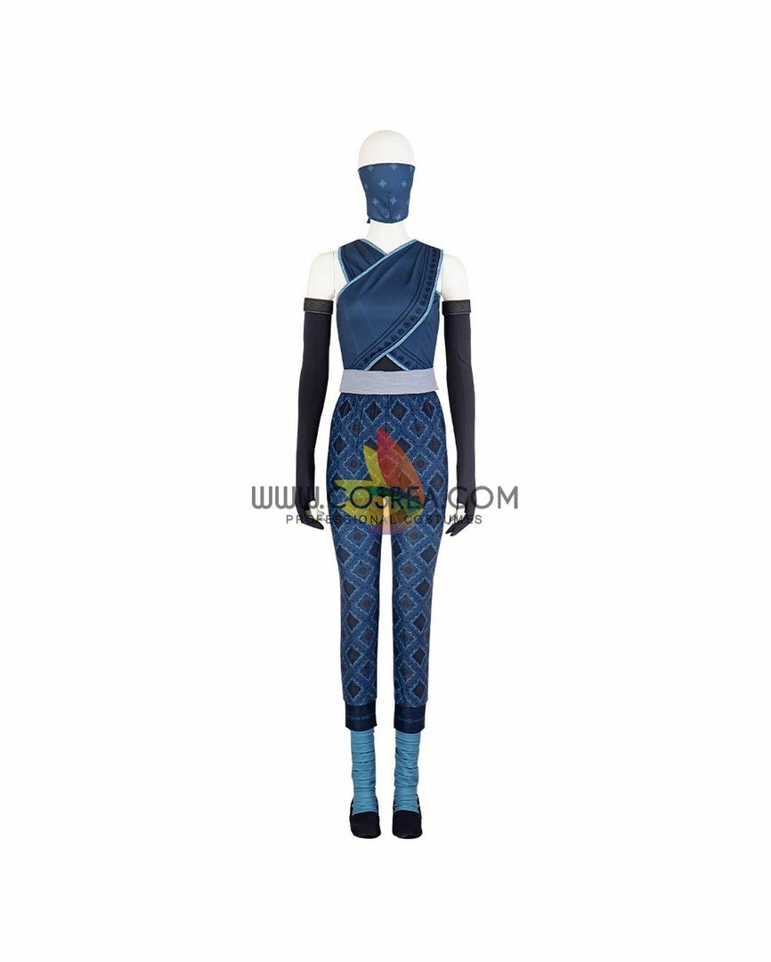 Cosrea Raya And The Last Dragon Young Raya Cosplay Costume