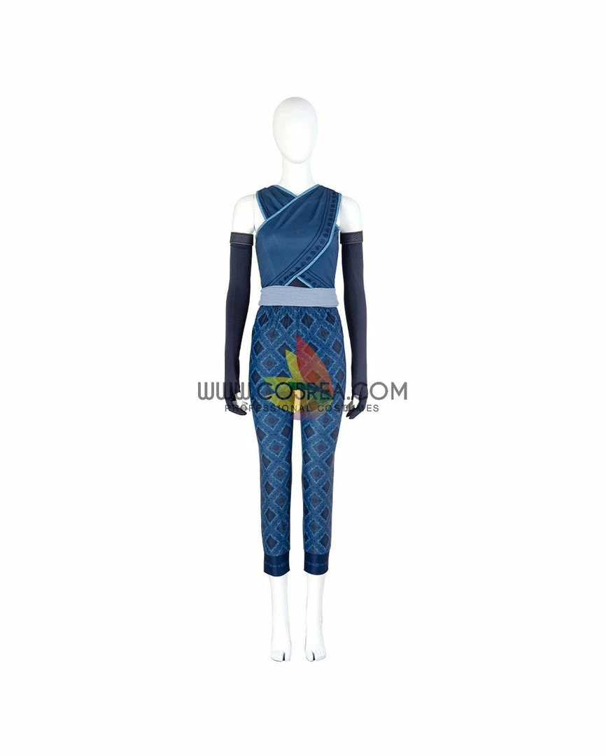 Cosrea Raya And The Last Dragon Young Raya Cosplay Costume