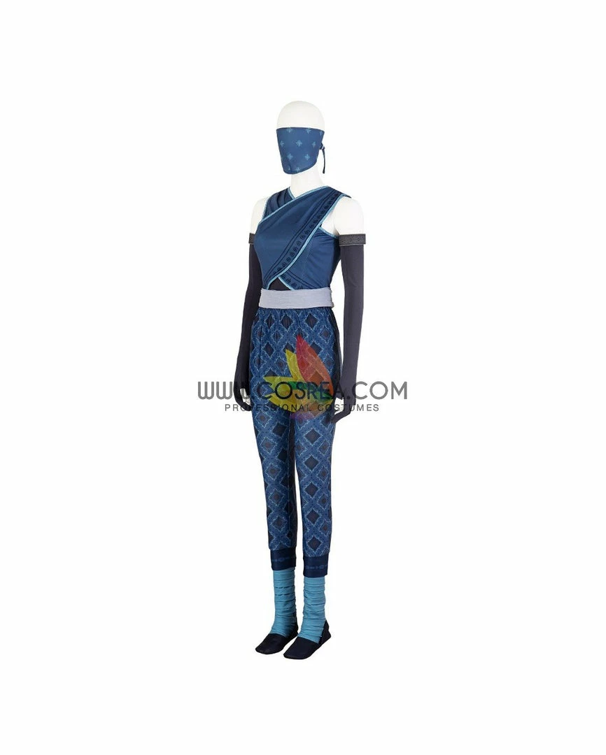 Cosrea Raya And The Last Dragon Young Raya Cosplay Costume