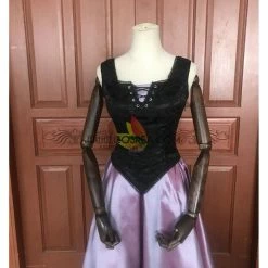 Cosrea Disney Inspired Sleeping Beauty Aurora Briar Rose Satin Cosplay Costume