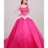 Cosrea Disney Inspired Sleeping Beauty Aurora Multilayer With Train Cosplay Costume