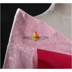 Cosrea Disney Inspired Sleeping Beauty Aurora Park Inspired Brocade Satin Cosplay Costume