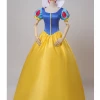 Cosrea Disney Inspired Snow White Classic Satin Cosplay Costume
