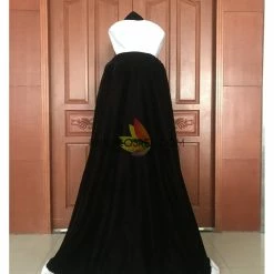 Cosrea Disney Inspired Snow White Evil Queen Brocade Satin Cosplay Costume
