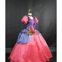 Cosrea Step Sister Anastasia Gradient Satin Cosplay Costume