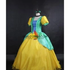 Cosrea Step Sister Drizella Gradient Satin Cosplay Costume Disney Inspired