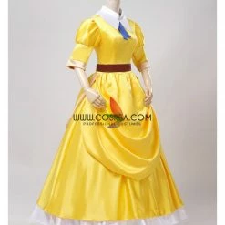 Cosrea Disney Inspired Tarzan Jane Porter Satin Cosplay Costume