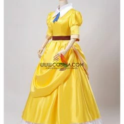 Cosrea Disney Inspired Tarzan Jane Porter Satin Cosplay Costume