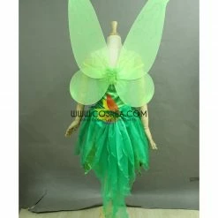 Cosrea Tinkerbell Classic Sequin Fabric Cosplay Costume Disney Inspired