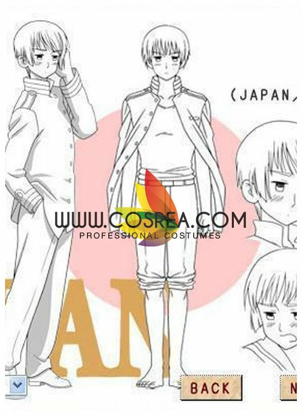 Cosrea Hetalia Japan Cosplay Costume Cosplay Costumes