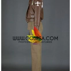 Cosrea Cosplay Costumes Hetalia USA PU Leather Cosplay Costume