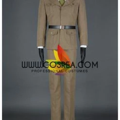 Cosrea Cosplay Costumes Hetalia USA PU Leather Cosplay Costume