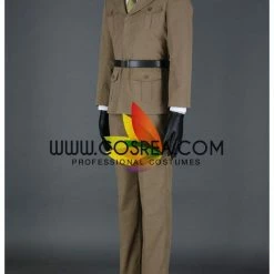 Cosrea Cosplay Costumes Hetalia USA PU Leather Cosplay Costume