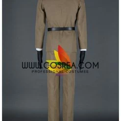 Cosrea Cosplay Costumes Hetalia USA PU Leather Cosplay Costume