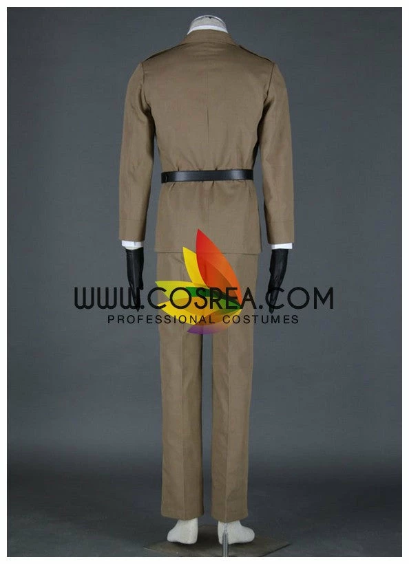 Cosrea Cosplay Costumes Hetalia USA PU Leather Cosplay Costume