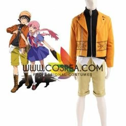 Cosrea Future Dairy Kenshin Yukishiro Cosplay Costume