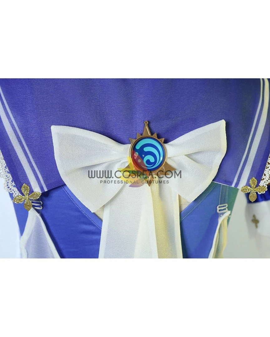 Cosrea Cosplay Costumes Barbara Summer Swimsuit Genshin Impact Standard Size Only Cosplay Costume