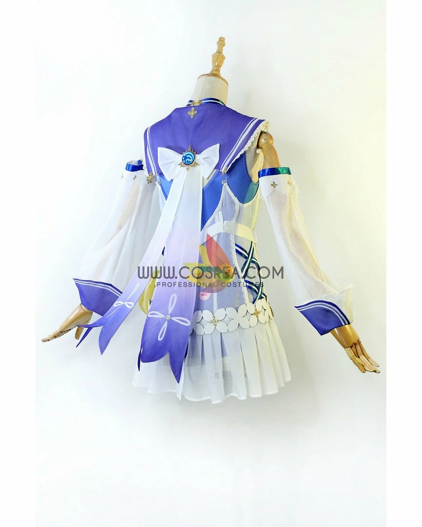 Cosrea Cosplay Costumes Barbara Summer Swimsuit Genshin Impact Standard Size Only Cosplay Costume