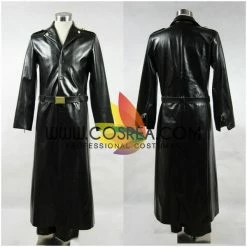 Cosrea Gintama Kawakami Bansai PU Leather Cosplay Costume Cosplay Costumes