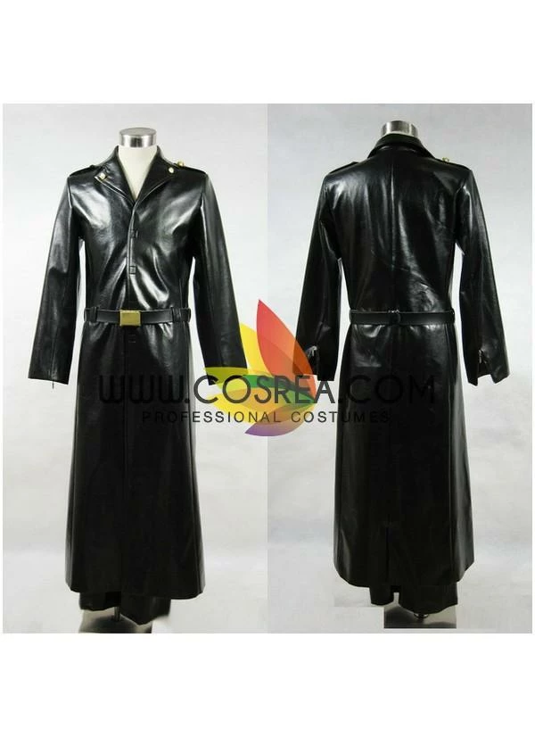 Cosrea Gintama Kawakami Bansai PU Leather Cosplay Costume Cosplay Costumes
