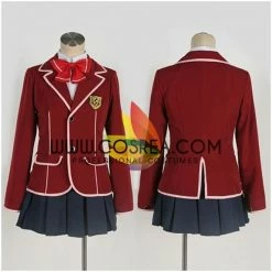 Cosrea Guilty Crown Tennoz High Female Uniform Cosplay Costume