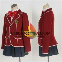 Cosrea Guilty Crown Tennoz High Female Uniform Cosplay Costume