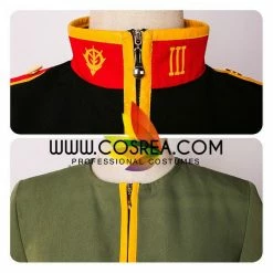 Cosrea Gundam Char Aznable Uniform Cosplay Costume