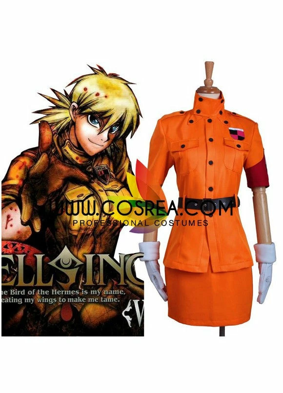 Cosrea Hellsing Seras Victoria Uniform Cosplay Costume