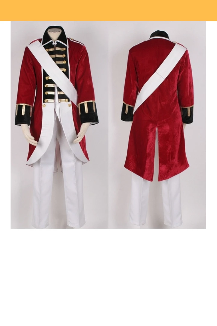 Cosrea Hetalia England Revolutionary War Cosplay Costume Cosplay Costumes