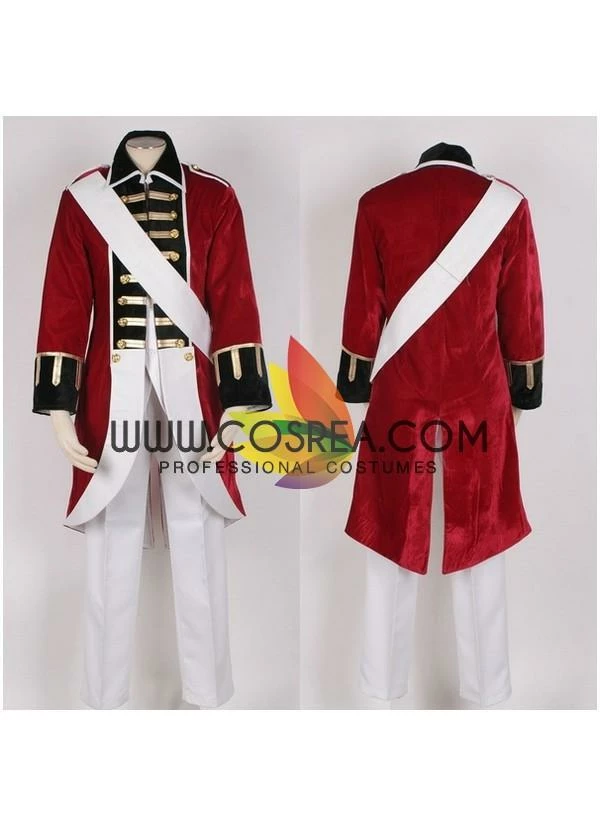 Cosrea Hetalia England Revolutionary War Cosplay Costume Cosplay Costumes