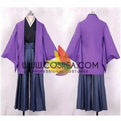Cosrea Hitman Reborn Kyoya Hibari Kimono Cosplay Costume