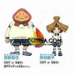 Cosrea Inazuma Eleven Haku Team Summer Uniform Cosplay Costume Cosplay Costumes