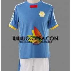 Cosrea Inazuma Eleven Japan Team Summer Uniform Cosplay Costume