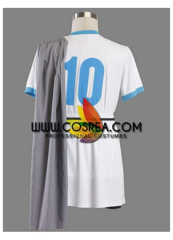 Cosrea Inazuma Eleven Zeus Junior High Summer Uniform Cosplay Costume