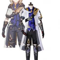 Cosrea Cosplay Costumes Albedo Genshin Impact Standard Size Only Cosplay Costume