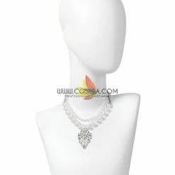 Cosrea Alcina Dimitrescu Satin Version Resident Evil 8 Cosplay Costume