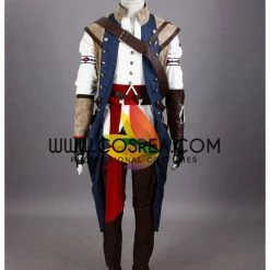 Cosrea Assassin's Creed III Connor Cosplay Costume
