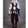 Cosrea Assassin's Creed III Connor White Cosplay Costume Cosplay Costumes