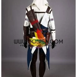 Cosrea Assassin's Creed III Connor White Cosplay Costume Cosplay Costumes