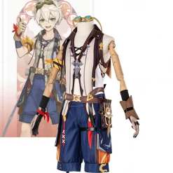 Cosrea Cosplay Costumes Bennett Genshin Impact Limited Custom Sizing Cosplay Costume