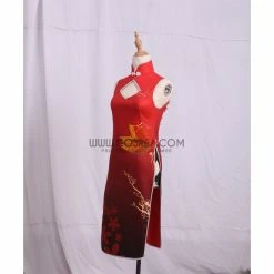 Cosrea Cosplay Costumes Chen New Years Qipao Dress Arknights Cosplay Costume