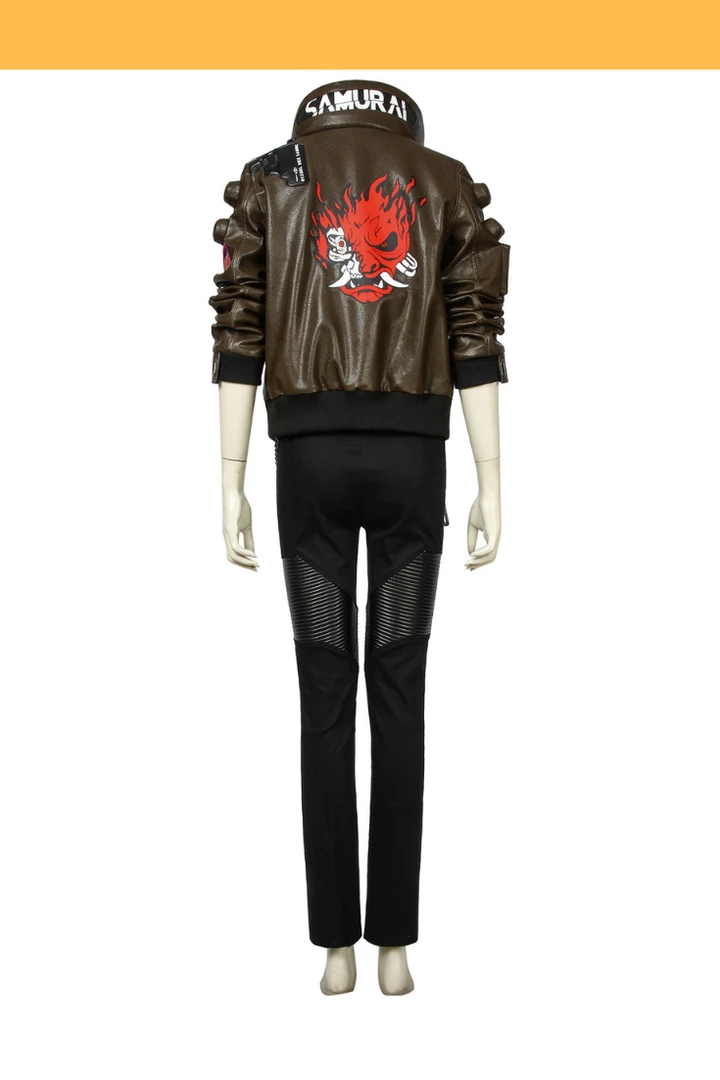 Cosrea Cyberpunk 2077 Female PU Leather Cosplay Costume Cosplay Costumes
