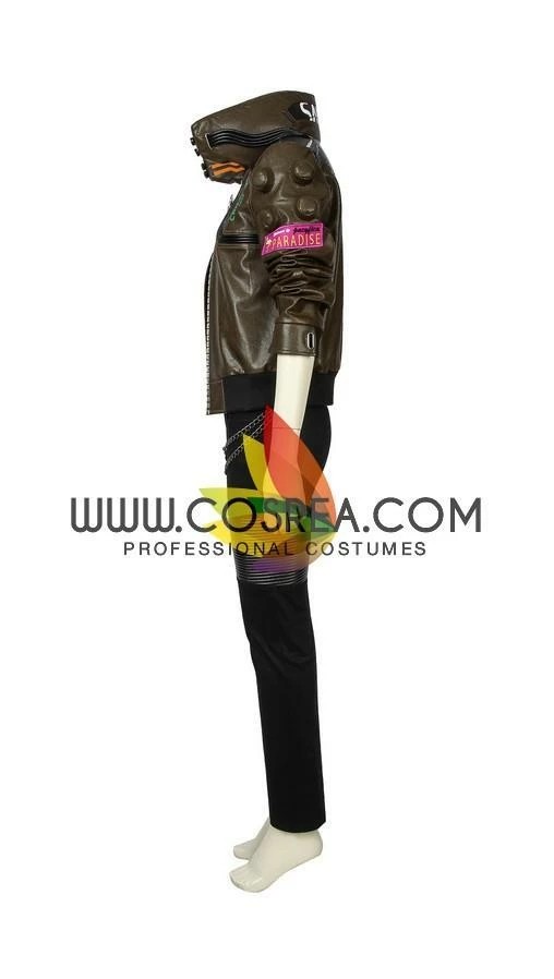 Cosrea Cyberpunk 2077 Female PU Leather Cosplay Costume Cosplay Costumes