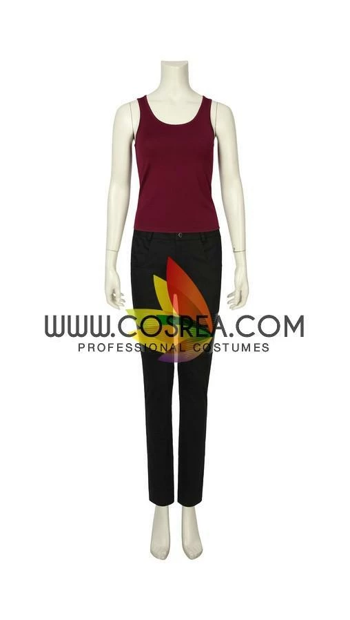 Cosrea Cyberpunk 2077 Female PU Leather Cosplay Costume Cosplay Costumes