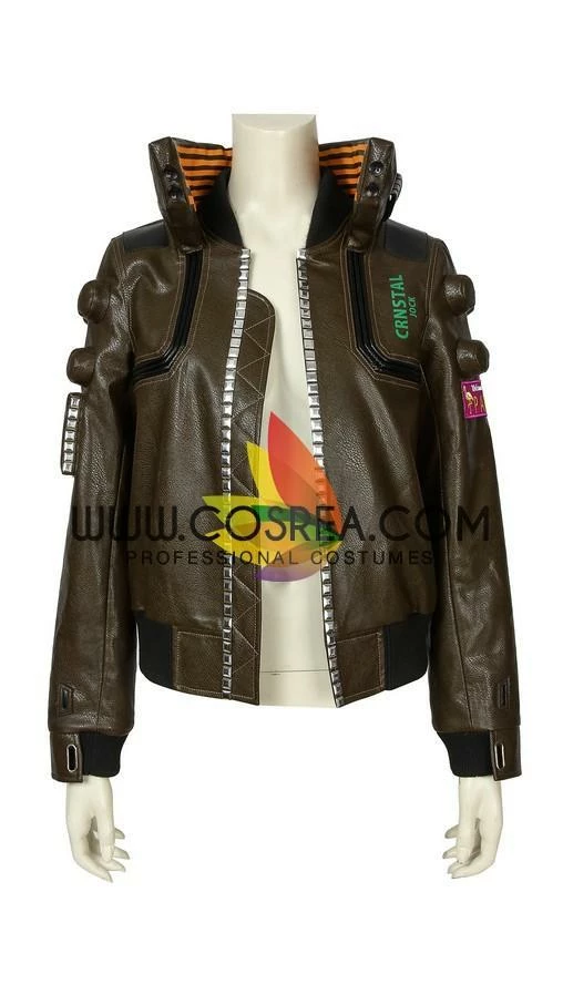 Cosrea Cyberpunk 2077 Female PU Leather Cosplay Costume Cosplay Costumes