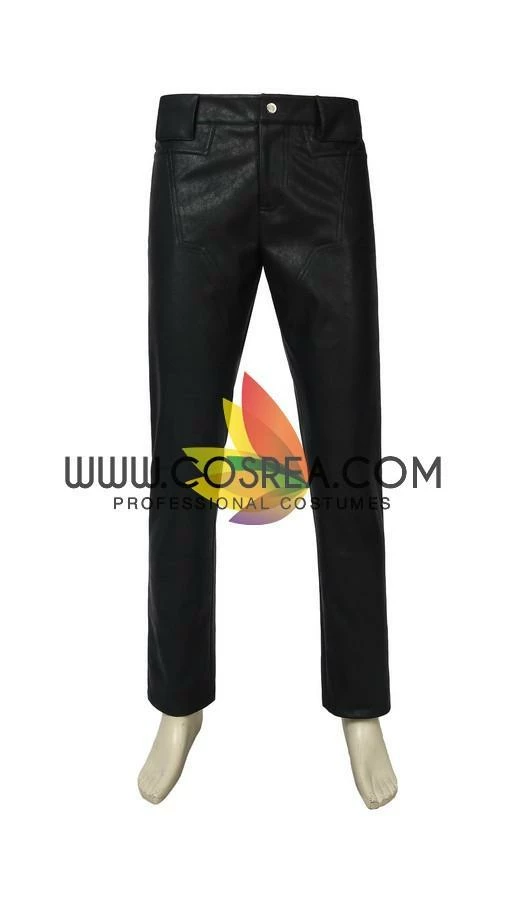 Cosrea Cosplay Costumes Cyberpunk 2077 Jonny Silverhand PU Leather Cosplay Costume